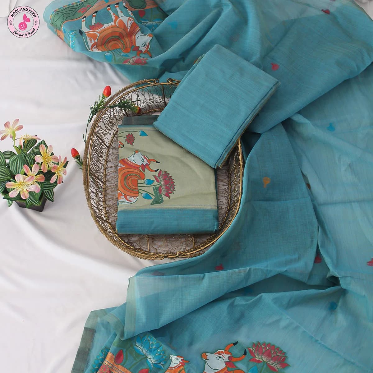 Jamdhani Silk Material - JS - 9