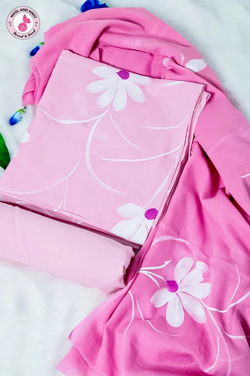 Hand Painted Cotton Salwar HPCS - 4