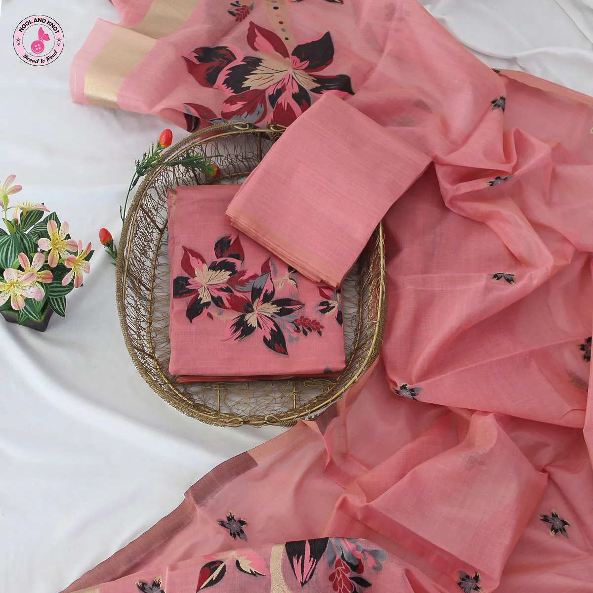 Jamdhani Silk Material - JS - 10