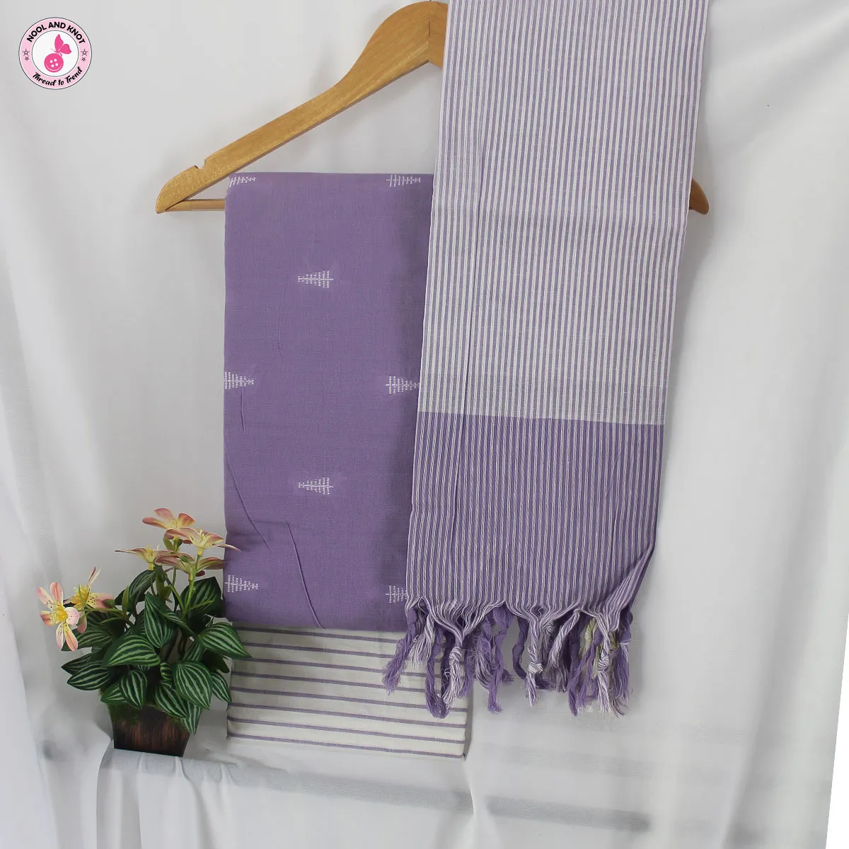Handloom Cotton Salwar Set HCS - 07