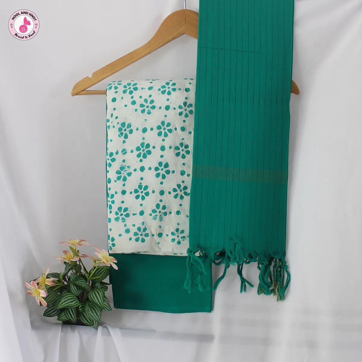Handloom Cotton Salwar Set HCS - 10