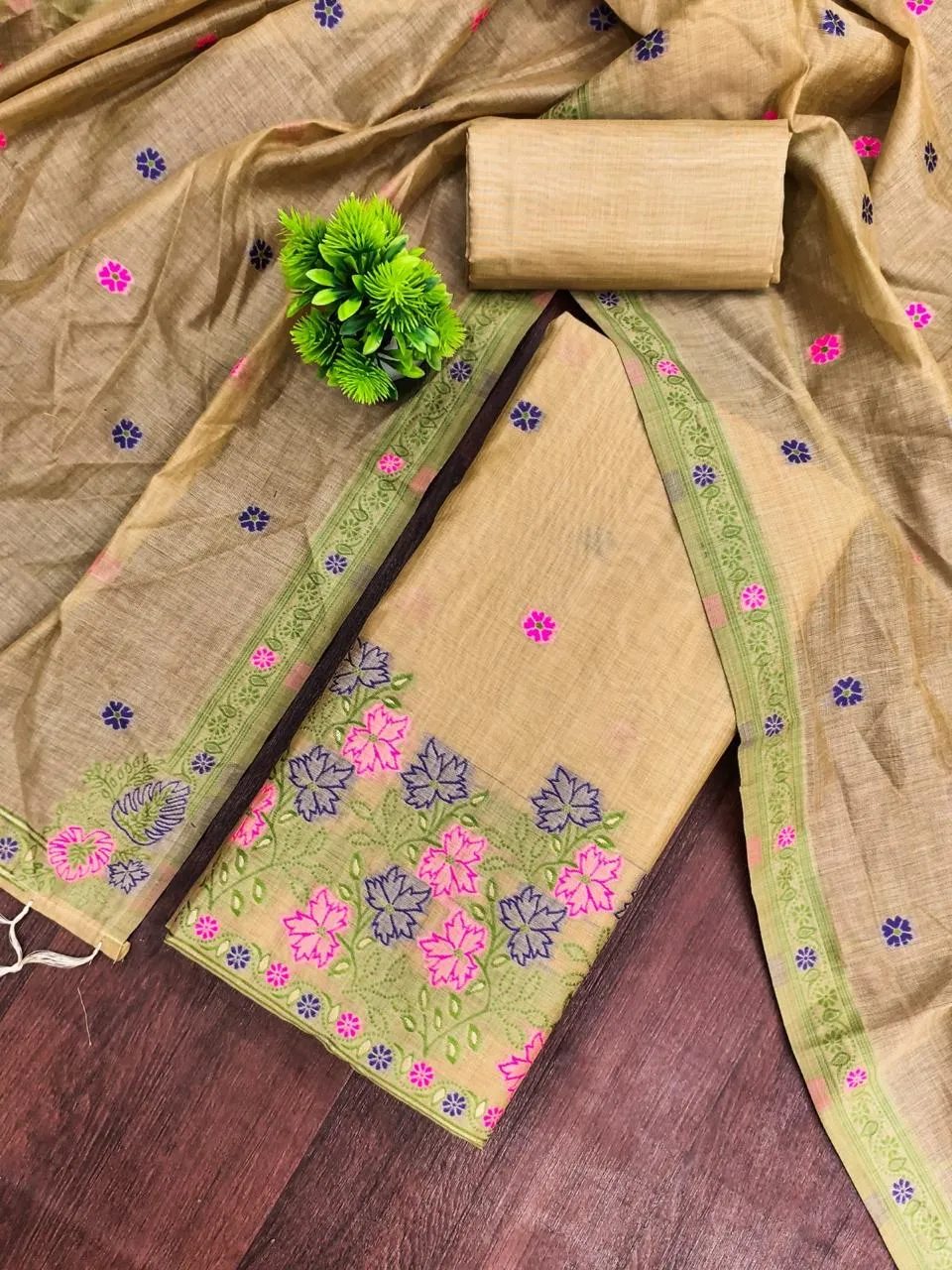 Jamdhani Silk Material - JS - 3