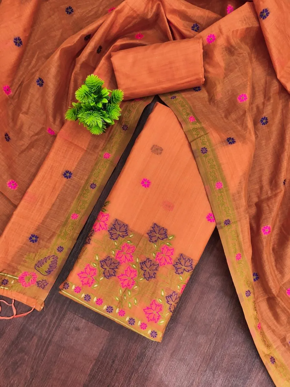 Jamdhani Silk Material - JS - 2