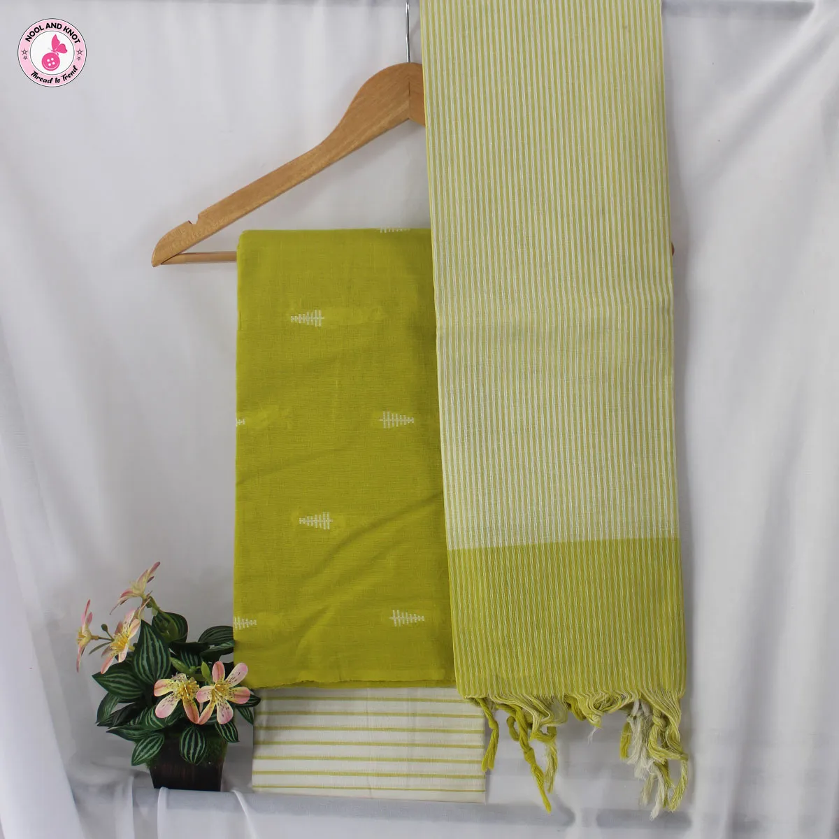 Handloom Cotton Salwar Set HCS - 04